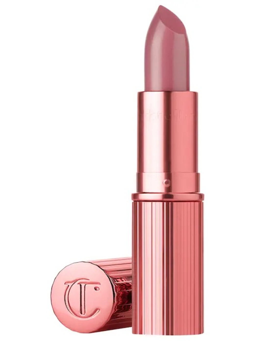 Charlotte Tilbury Rose Pink Lipstick - Satin Pink Shade - Icon Baby